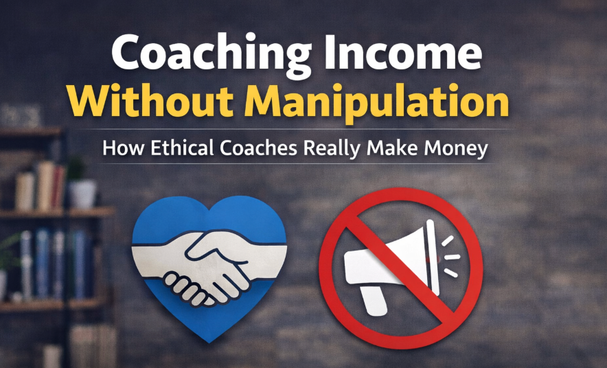 Coaching income without manipulation built on trust and ethical coaching